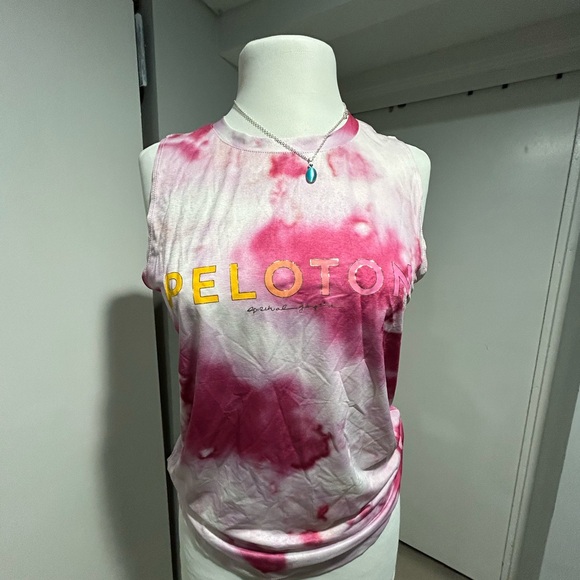 Peloton Tops - Peloton Pink Tie-Dye Women's Top